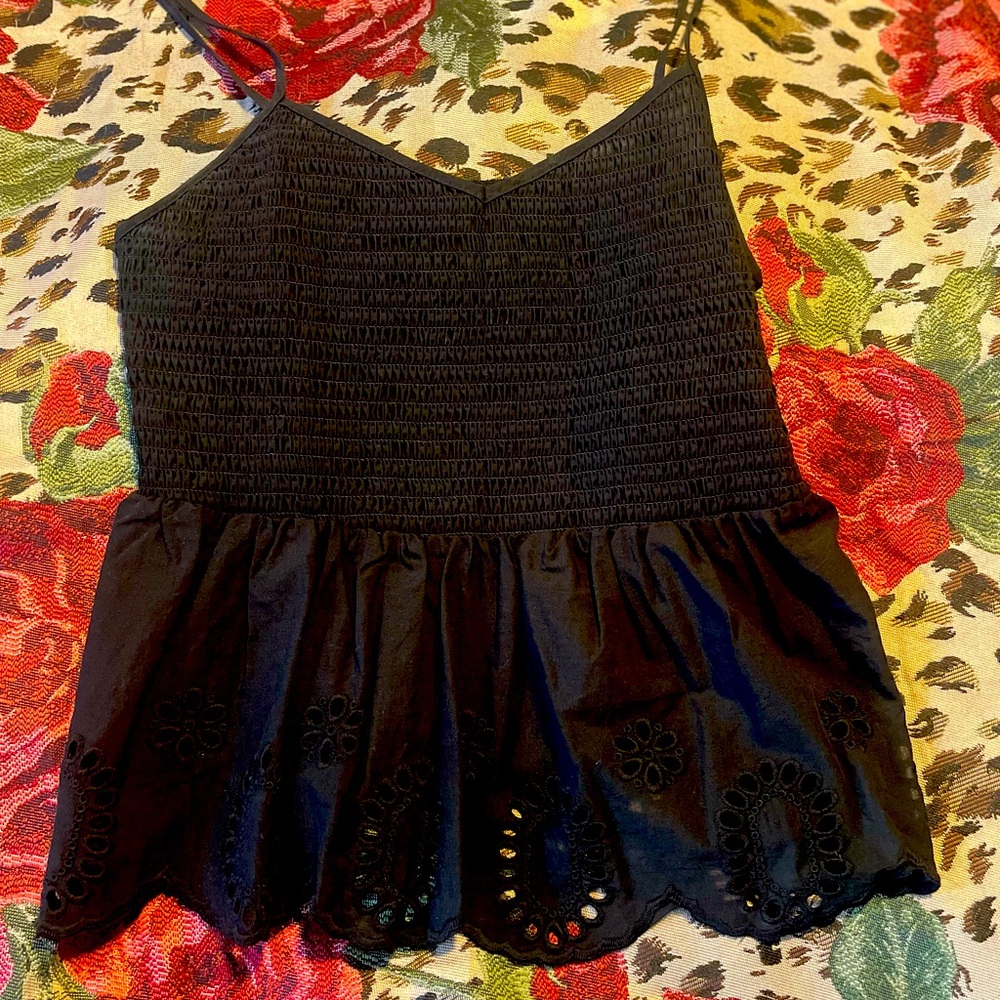 Cute and fun black spaghetti strap